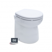 Albin Pump Marine Silent Premium Toilet with Electric Pump 12V