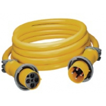 Hubbell CS100IT4 3-Wire Shore Cord 100ft 100A 125/250V