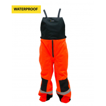 Swazi Hi-Vis Bib Overpants Blaze/Black