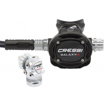 Cressi T10-SC Cromo/Galaxy R Dive Regulator DIN
