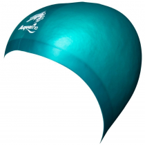 Aqualine Hydra-Seamless Silicone Swim Cap Forest Green