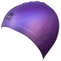 Aqualine Hydra-Seamless Silicone Swim Cap Violet