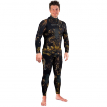 Buy Aropec UV Hooded Mens Spearfishing Wetsuit Top Camo Blue Medium online  at