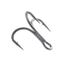 Mustad Dura Steel 36330NP-DS 4X Treble Hook Strong 1/0 Qty 6