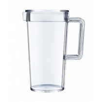 Palm Tritan Unbreakable Jug and Lid 1.3L Clear
