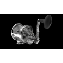 Avet JX6/3 G2 2-Speed Lever Drag Reel with Glide Plate Silver