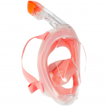 Subea Easybreath 500 Full Face Snorkel Mask Strawberry Pink M/L