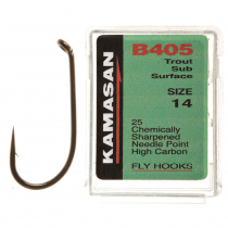 Kamasan B405 Trout Subsurface Fly Tying Hooks