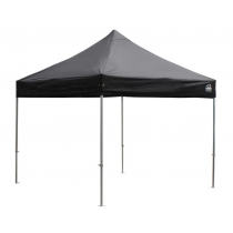 Kiwi Camping Commercial Sun and Rain Gazebo Shelter Black 3x3m