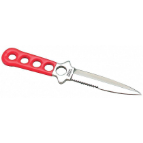 Land & Sea Sports Fancy Dive Knife Red Handle