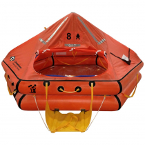 Crewsaver 8-Man ISO Ocean Offshore Life Raft Over 24hr Container