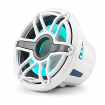 JL Audio M6 Marine Subwoofer Driver with LED 250mm 250W Gloss White Sport Grille