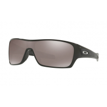 Oakley Turbine Rotor PRIZM Polarised Sunglasses Polished Frame/Black Lens