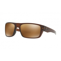 Oakley Drop Point PRIZM Polarised Sunglasses Root Beer Frame/Tungsten Lens