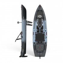 Vibe Makana 100 Fishing Kayak with X-Drive Slate Blue