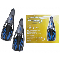 Mirage Platinum Dive Fins Blue M / US6-7