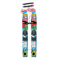 Airhead Monsta Splash Trainer Water Skis 122cm - 1 Ski bolt damaged, few marks on both.