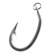 ManTackle Stainless Tuna Hook with Ring