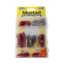 Mustad Saltwater 100 Piece Assorted Hook Pack