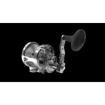 Avet MXJ6/4 G2 2-Speed Lever Drag Reel with Glide Plate Silver