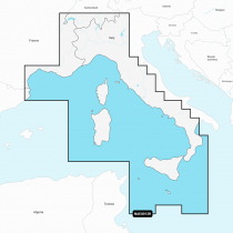 Navionics Plus Chart Card Mediterranean Sea Central and West