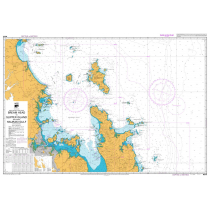 NZ 53 Bream Head to Slipper Island including Hauraki Gulf Chart