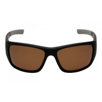 Ugly Fish P1996 Polarised Sunglasses Matte Black Frame Brown Lens