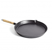 Campfire Round Frying Pan Solid Handle 30cm