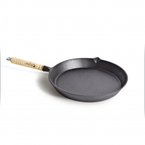 Campfire Round Frying Pan Solid Handle 25cm