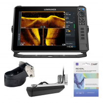 Lowrance HDS-12 Pro 1KW C-map Reveal Offshore Trailer Boat Package