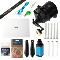 Daiwa Tanacom Deep Drop Value Package with Electric Reel Battery 5ft 6in PE6-10 1pc