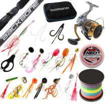 Shimano Sedona Backbone Slider Value Package 6ft 6in 10-20lb 1pc