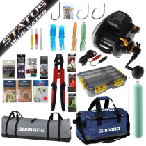 Shimano Beastmaster 9000B Ultimate Electric Deep Water Package 5ft 6in 22-36kg 2pc