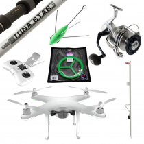 Condor Drone and Shimano Spheros Drone Fishing Package 8ft 50lb 2pc