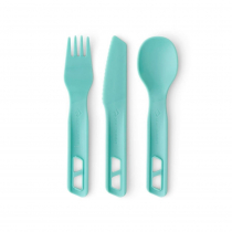 Sea to Summit Passage Cutlery Set 3-Piece Aqua Sea