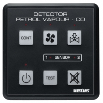 VETUS Petrol Vapour and Carbon Monoxide Detector with Sensor 12/24V