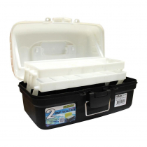 Buy Jarvis Walker 2 Tray Clear Top Tackle Box online at