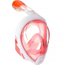 Subea Easybreath Full Face Snorkel Mask Strawberry Pink S/M