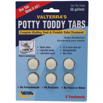 Valterra Potty Toddy Tank Tablets Qty 6