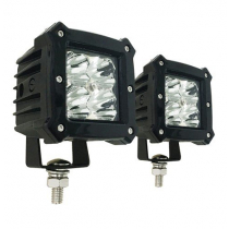 Powertech LED Work Light Pair 1800 Lumen 3in 20W 9-32VDC
