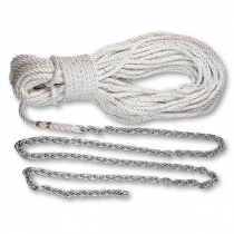 Powerwinch P10293 Anchor Rode 150ft 1/2in Rope 10ft 1/4in Chai