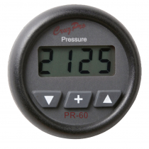 CruzPro PR-60 Digital Pressure Round Gauge with Alarm