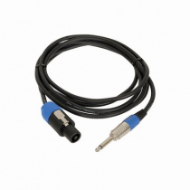 6.5mm Mono to Speakon Cable 3m