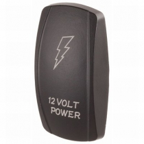 Laser-Etched Rocker Switch Cover ''12V Power''