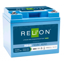 RELiON 12V 40AH DIN LiFePO4 Battery