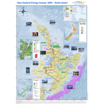 New Zealand Energy Assets 2009 North Island Poster