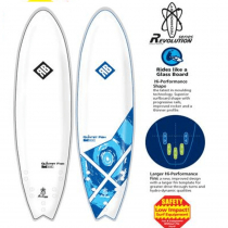 Redback Revolution Quintet Fish Surfboard 6ft 6in