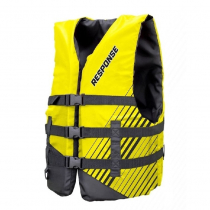 RESPONSE MS50 Level 50 Watersports Youth Life Vest Yellow 22-40kg