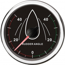 VETUS RUDDN40 Rudder Position Indicator Cream 12/24v 100mm