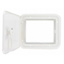 Valterra Cable Hatch White 194W x 165H